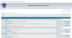 Desktop Screenshot of gazklub.dusmi.sk